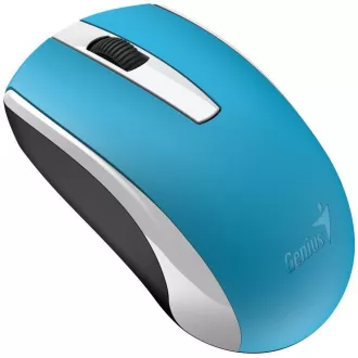 GENIUS myš ECO-8100/ 1600 dpi/ dobíjacia/ bezdrôtová/ modrá