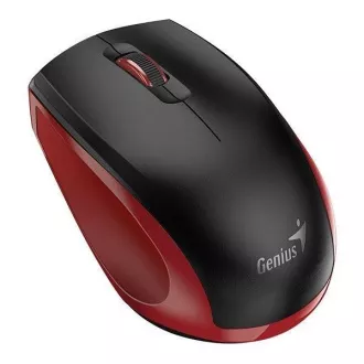 GENIUS myš NX-8006S/ 1600 dpi/ bezdrôtová/ tichá/ čiernočervená