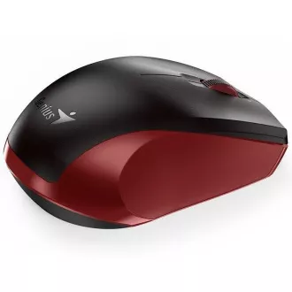 GENIUS myš NX-8006S/ 1600 dpi/ bezdrôtová/ tichá/ čiernočervená
