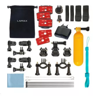LAMAX Sada XL - 23ks príslušenstvo pre akčné kamery LAMAX Sada XL - 23ks príslušenstvo pre akčné kamery
