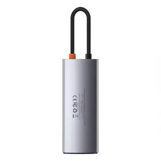 Baseus Metal Gleam Series 5v1 HUB Type-C (USB-C PD 100W, 3* USB 3.0, HDMI) sivá Baseus Metal Gleam Series 5v1 HUB Type-C (USB-C PD 100W, 3* USB 3.0, HDMI) sivá