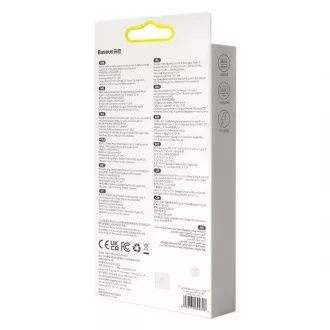 Baseus Metal Gleam Series 5v1 HUB Type-C (USB-C PD 100W, 3* USB 3.0, HDMI) sivá Baseus Metal Gleam Series 5v1 HUB Type-C (USB-C PD 100W, 3* USB 3.0, HDMI) sivá