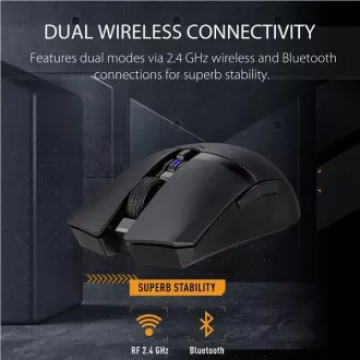 ASUS myš TUF GAMING M4 WL (P306), čierna