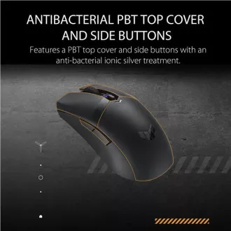 ASUS myš TUF GAMING M4 WL (P306), čierna