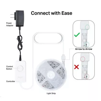 TP-Link Tapo L920-5 šikovný WiFi LED pásik (farebný, 2, 4GHz, 5m)