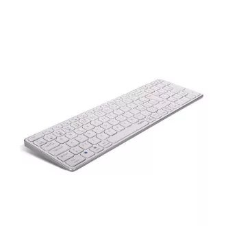 RAPOO klávesnica E9700M, bezdrôtová, CZ/SK, biela