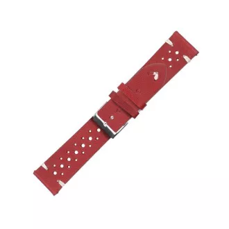 RhinoTech univerzálny remienok Genuine Leather Quick Release 18mm, červená RhinoTech univerzálny remienok Genuine Leather Quick Release 18mm, červená