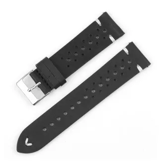 RhinoTech univerzálny remienok Genuine Leather Quick Release 18mm čierny