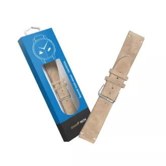 RhinoTech univerzálny remienok Genuine Suede Leather Quick Release 22mm béžový RhinoTech univerzálny remienok Genuine Suede Leather Quick Release 22mm béžový