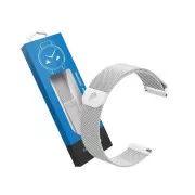 RhinoTech univerzálny remienok milánsky ťah Quick Release 22mm strieborný