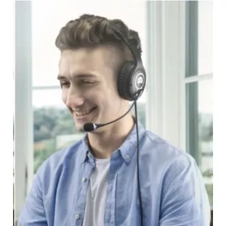ACER Over-the-Ear Headset (OV-T690) -20Hz-20kHz, 94 dB/mW, kábel 2.4 m, Čierno-šedé ACER Over-the-Ear Headset (OV-T690) -20Hz-20kHz, 94 dB/mW, kábel 2.4 m, Čierno-šedé
