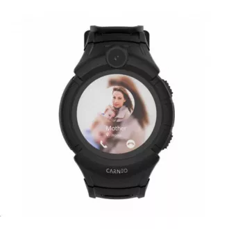 CARNEO detské GPS hodinky GuardKid+ black