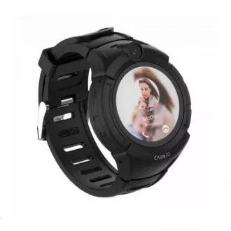 CARNEO detské GPS hodinky GuardKid+ black