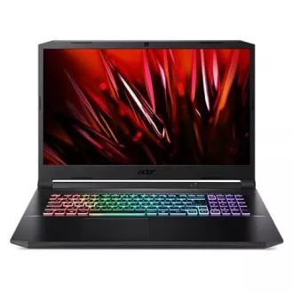 ACER NTB Nitro 5 (AN517-54-514S) - i5-11400H, 17.3" IPS FHD, 8GB, 512GBSSD, NVIDIA RTX-3050, Linux, Čierna