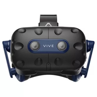 HTC Vive Pro 2 HMD okuliare pre virtuálnu realitu, 2x 2448x2448px 5K rozlíšenie, 120Hz, FOV 120 °, čierna / modrá