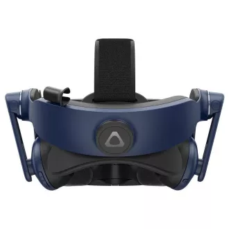 HTC Vive Pro 2 HMD okuliare pre virtuálnu realitu, 2x 2448x2448px 5K rozlíšenie, 120Hz, FOV 120 °, čierna / modrá