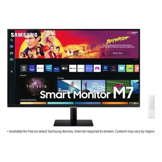 SAMSUNG MT LED LCD Smart Monitor 32" LS32BM701UUXEN-plochý, VA, 3840x2160, 4ms, 60Hz, HDMI SAMSUNG MT LED LCD Smart Monitor 32" LS32BM701UUXEN-plochý, VA, 3840x2160, 4ms, 60Hz, HDMI