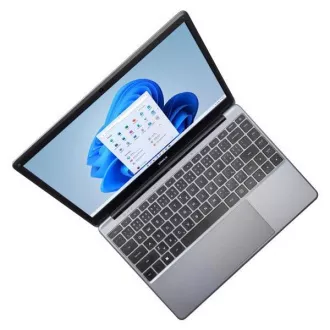 UMAX NTB VisionBook 14Wj - 14, 1" IPS FHD 1920x1080, Celeron N4500 @ 1, 1 GHz, 4GB, 128GB, Intel UHD, W11P, Šedá