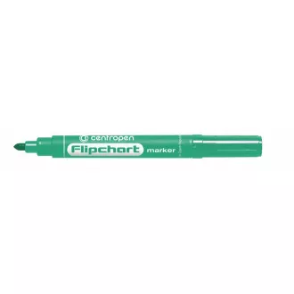 Značkovač Centropen 8550 na Flipchart zelený valcový hrot 2,5mm Značkovač Centropen 8550 na Flipchart zelený valcový hrot 2,5mm