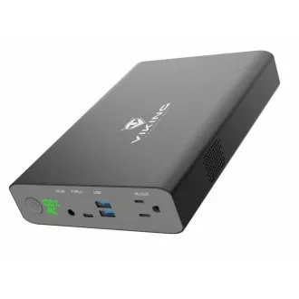 Viking powerbanka NF130W s výstupom 220 V, 64000 mAh, čierna
