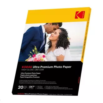Kodak Ultra Premium Photo RC Gloss (280g/m2) 13x18cm 20 listov
