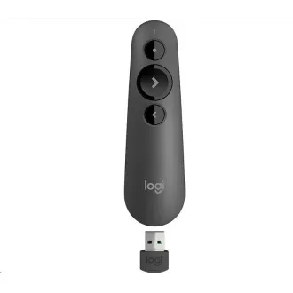 Logitech Wireless Presenter R500s Graphite, bezdrôtový prezentér