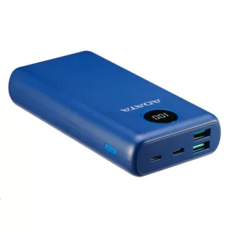 ADATA PowerBank P20000QCD - externá batéria pre mobil/tablet 20000mAh, 2, 1A, modrá (74Wh) ADATA PowerBank P20000QCD - externá batéria pre mobil/tablet 20000mAh, 2, 1A, modrá (74Wh)