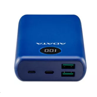 ADATA PowerBank P20000QCD - externá batéria pre mobil/tablet 20000mAh, 2, 1A, modrá (74Wh) ADATA PowerBank P20000QCD - externá batéria pre mobil/tablet 20000mAh, 2, 1A, modrá (74Wh)