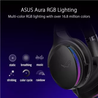 ASUS slúchadlá ROG FUSION II 300, USB, RGB, čierna