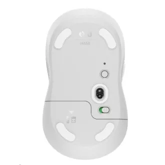 Logitech M650 L Left Signature bezdrôtová myš pre ľavákov, off-white, EMEA