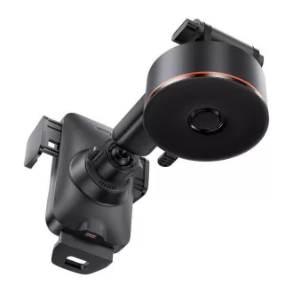 Baseus Wisdom Auto Alignment držiak s bezdrôtovým nabíjaním 15W, čierna Baseus Wisdom Auto Alignment držiak s bezdrôtovým nabíjaním 15W, čierna