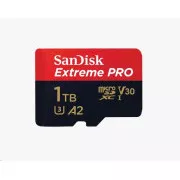 SanDisk micro SDXC karta 1TB Extreme PRO (200 MB/s Class 10, UHS-I U3 V30) + adaptér