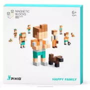 PIXIO Happy Family magnetická stavebnica