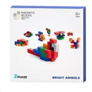 PIXIO Bright Animals magnetická stavebnica