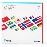 PIXIO Flags magnetická stavebnica