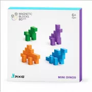 PIXIO Mini Dinos magnetická stavebnica