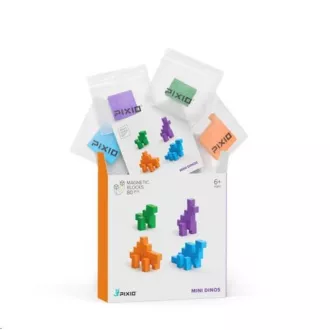 PIXIO Mini Dinos magnetická stavebnica