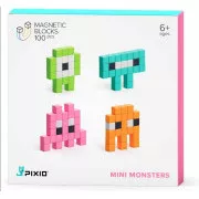 PIXIO Mini Monsters magnetická stavebnica