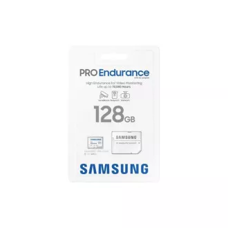 Samsung micro SDXC karta 128GB PRO Endurance + SD adaptér