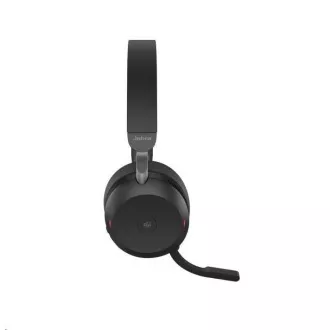 Jabra náhlavná súprava Evolve2 75, Link 380c MS, stereo, čierna