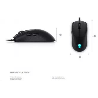 Dell Alienware Wired Gaming Mouse AW320M Dell Alienware Wired Gaming Mouse AW320M