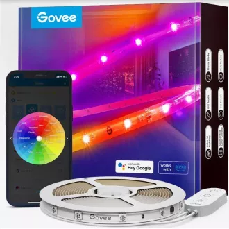Govee WiFi RGBIC Smart PRE LED pásik 5m - extra odolný Govee WiFi RGBIC Smart PRE LED pásik 5m - extra odolný
