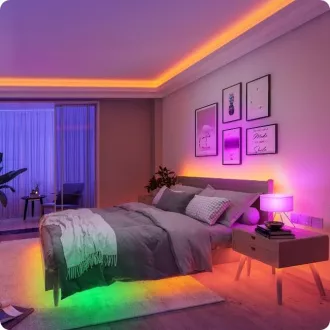 Govee WiFi RGBIC Smart PRE LED pásik 5m - extra odolný Govee WiFi RGBIC Smart PRE LED pásik 5m - extra odolný
