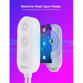 Govee WiFi RGBIC Smart PRE LED pásik 10m - extra odolný