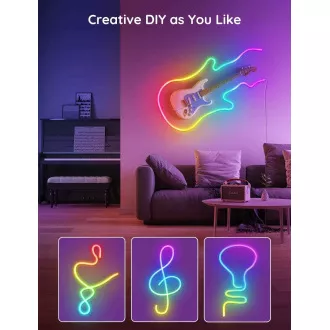 Govee Neon SMART ohybný LED pásik - RGBIC Govee Neon SMART ohybný LED pásik - RGBIC