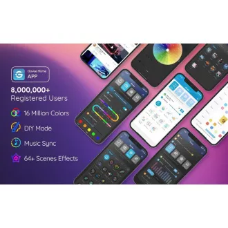 Govee Neon SMART ohybný LED pásik - RGBIC Govee Neon SMART ohybný LED pásik - RGBIC