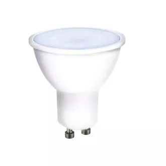 Solight LED žiarovka, bodová, 7W, GU10, 6000K, 595lm, biela