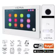 SET Videotelefón VERIA 3001-W (Wi-Fi) biely + vstupná stanica VERIA 301