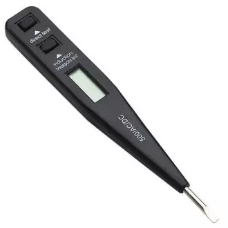 Solight skúšačka, LCD, C napätie: 12 - 230V