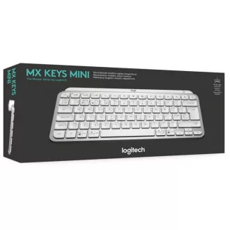 Logitech Wireless Keyboard MX KEYS MINI pre MAC, CZ/SK, sivá